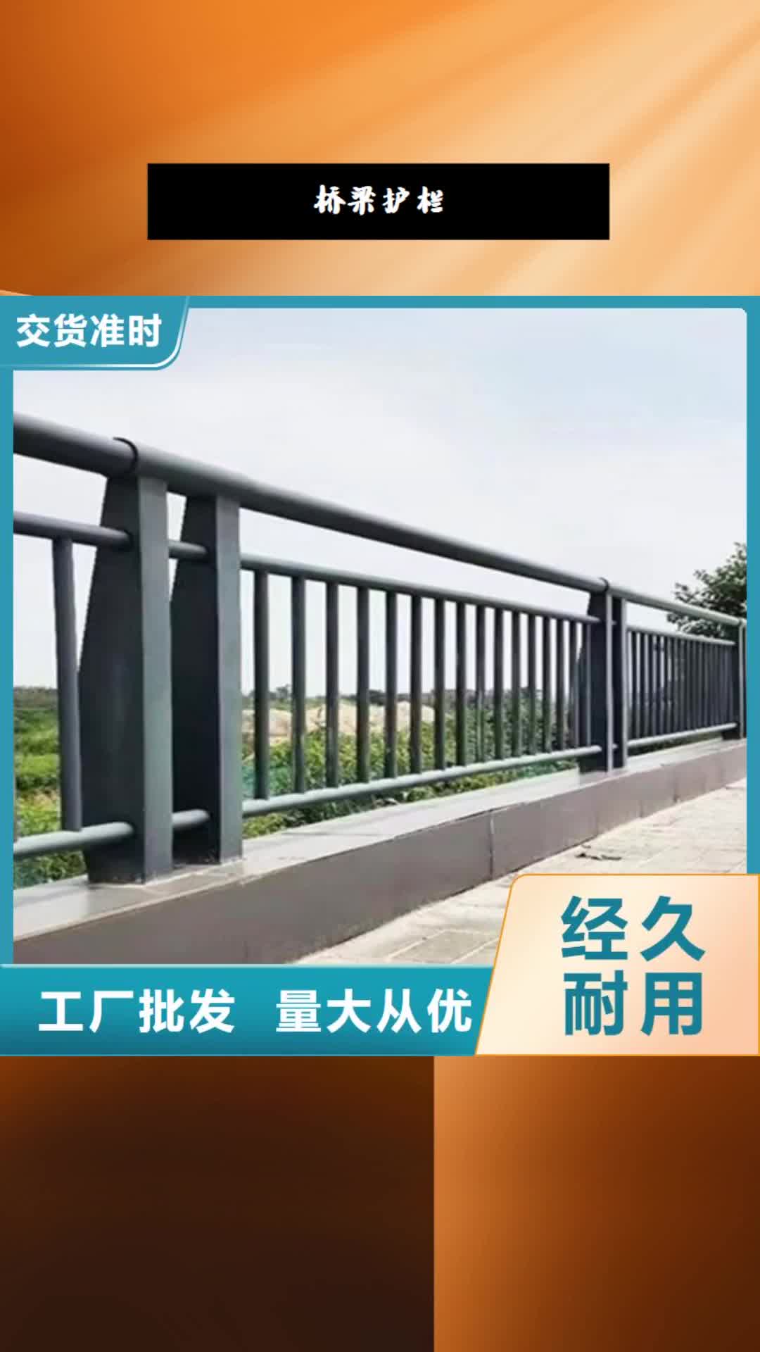 呼和浩特【桥梁护栏】-方管防撞护栏来图来样定制