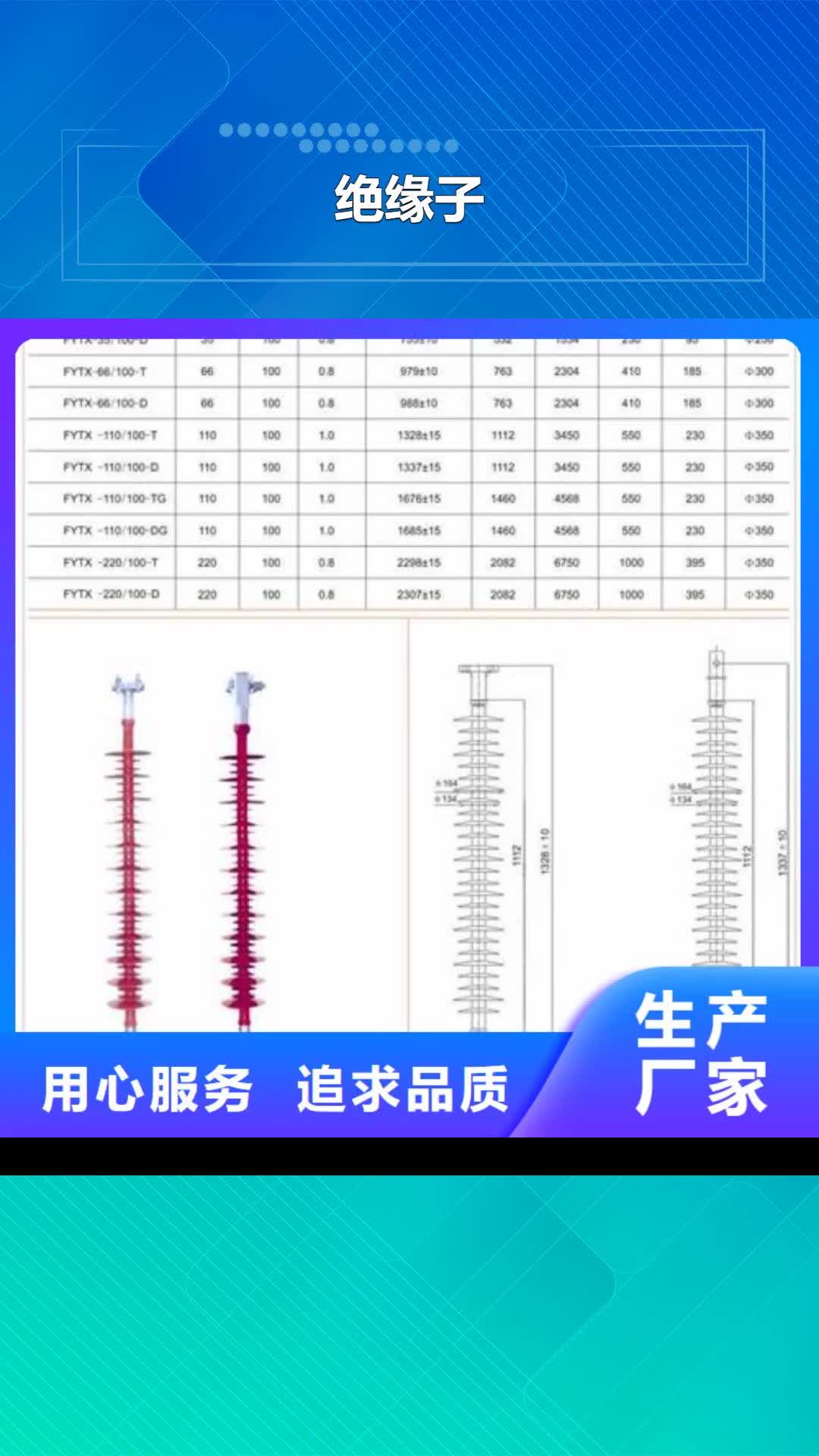 伊犁绝缘子厂家直发