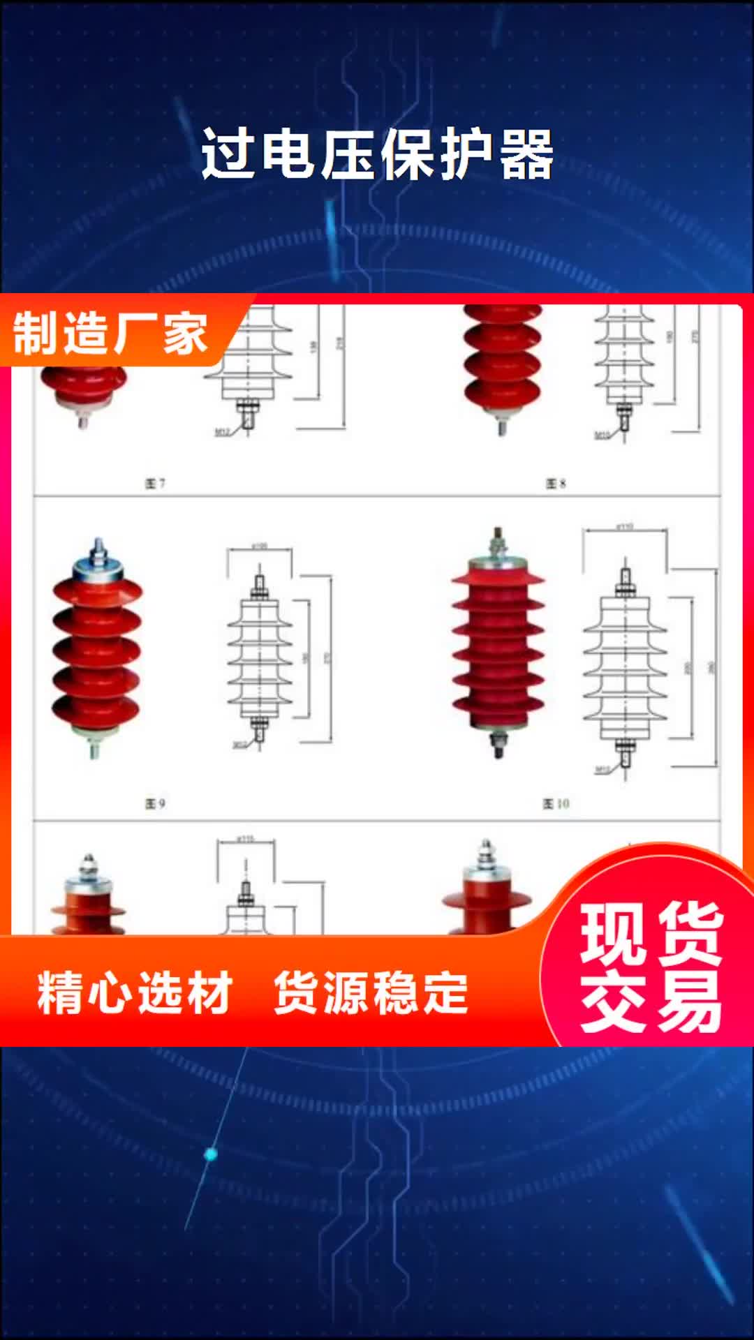 崇左【过电压保护器】-氧化锌避雷器厂家直营